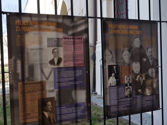 Wystawa "Polacy ratujący Żydów w czasie II wojny światowej" - Lublin, 24 marca 2022