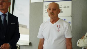 Janusz Lato, uroczystość wręczenia Krzyża Wolności i Solidarności – Lublin, 8 sierpnia 2022. Fot. A. Sadownik/IPN Lublin