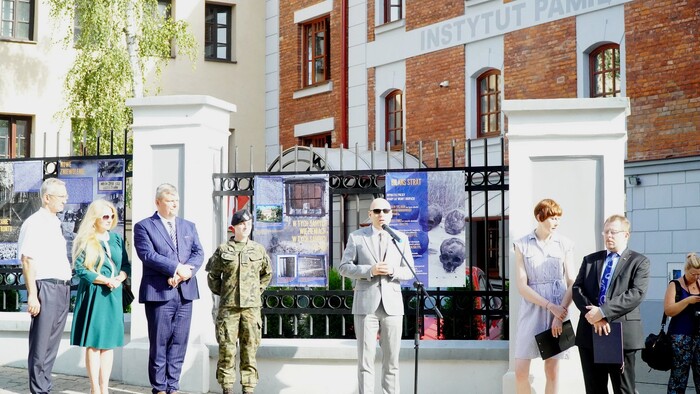 Otwarcie wystawy Zbrodnie niemieckie i sowieckie na Polakach 1939-1945 - Lublin, 23 sierpnia 2022. Fot. IPN Lublin