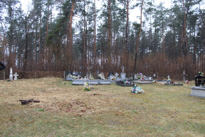 Wykonanie pomnika na grobie weterana powstania styczniowego – Hrebenne, 24 sierpnia 2022. Fot. Sylwia Kostyra/IPN Lublin