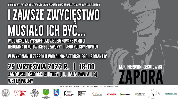 Widowisko o Zaporze i jego podkomendnych - Janów Lubelski 25 września 2022