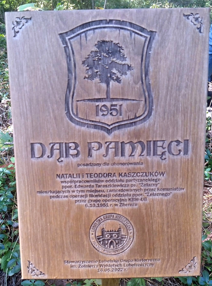 Obchody 71. rocznicy śmierci ppor. Edwarda Taraszkiewicza ps. Żelaznego. Fot. Leszek Bubicz