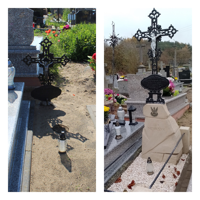 Nagrobek uczestnika powstania styczniowego Jana Penksyka. Fot. S. Kostyra/IPN Lublin