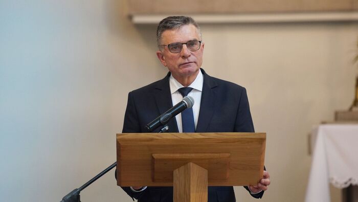 Uroczystości pogrzebowe Stanisława Soleckiego - Wisznice, 21 czerwca 2023 r. Fot. Szczepan Barczyk (IPN)