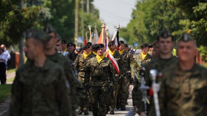 Uroczystości pogrzebowe Stanisława Soleckiego - Wisznice, 21 czerwca 2023 r. Fot. Szczepan Barczyk (IPN)