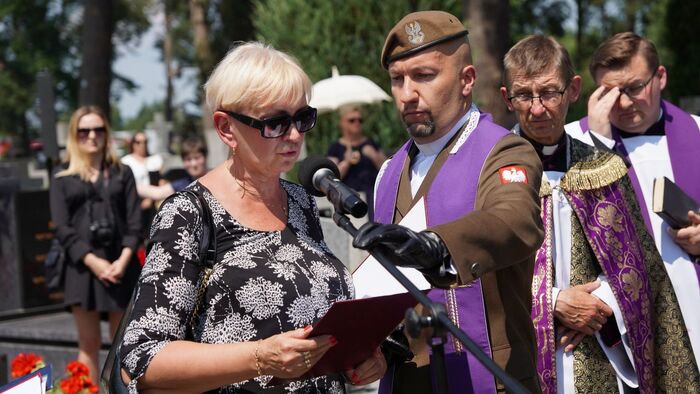 Uroczystości pogrzebowe Stanisława Soleckiego - Wisznice, 21 czerwca 2023 r. Fot. Szczepan Barczyk (IPN)