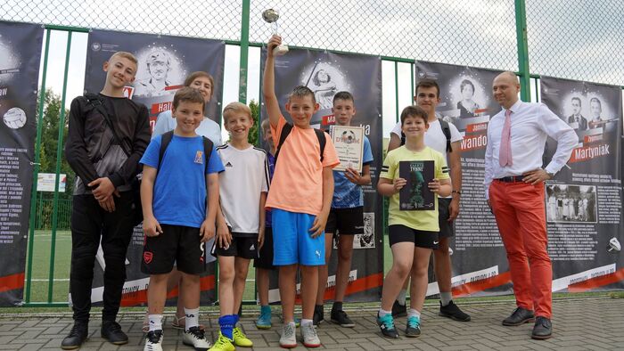 Premiera wystawy "Sportowcy-patrioci II RP" i turniej piłkarski - Lublin, 20 czerwca 2023