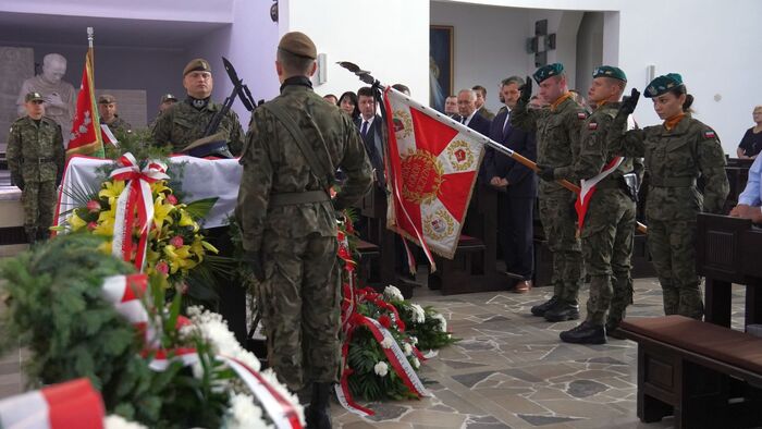 Uroczystości Pogrzebowe Aleksandra Orła - Rejowiec Fabryczny, 30 czerwca 2023 r. / Fot. Szczepan Barczyk (IPN)