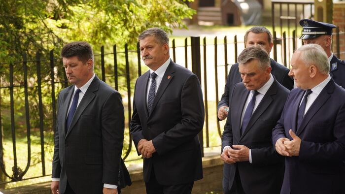 Uroczystości Pogrzebowe Aleksandra Orła - Rejowiec Fabryczny, 30 czerwca 2023 r. / Fot. Szczepan Barczyk (IPN)