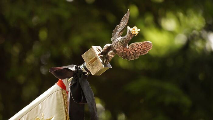 Uroczystości Pogrzebowe Aleksandra Orła - Rejowiec Fabryczny, 30 czerwca 2023 r. / Fot. Szczepan Barczyk (IPN)