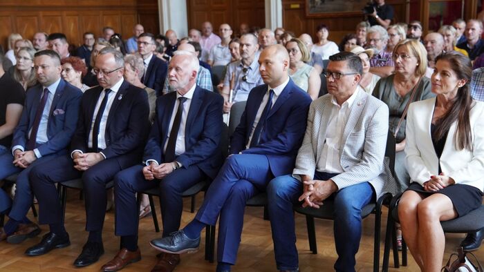 Promocja I tomu „Dokumentów zbrodni wołyńskiej” w Tarnobrzegu / Fot. Szczepan Barczyk (IPN)