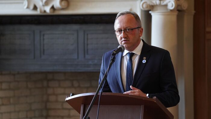 Promocja I tomu „Dokumentów zbrodni wołyńskiej” w Tarnobrzegu / Fot. Szczepan Barczyk (IPN)
