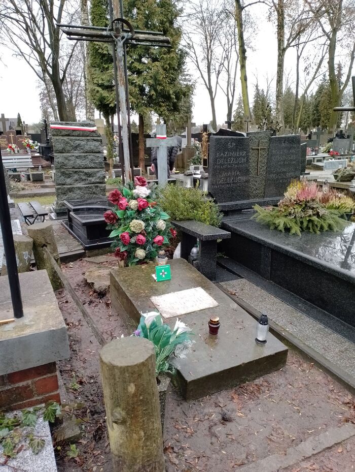 Grób przed remontem. Fot. S. Kostyra/IPN Lublin