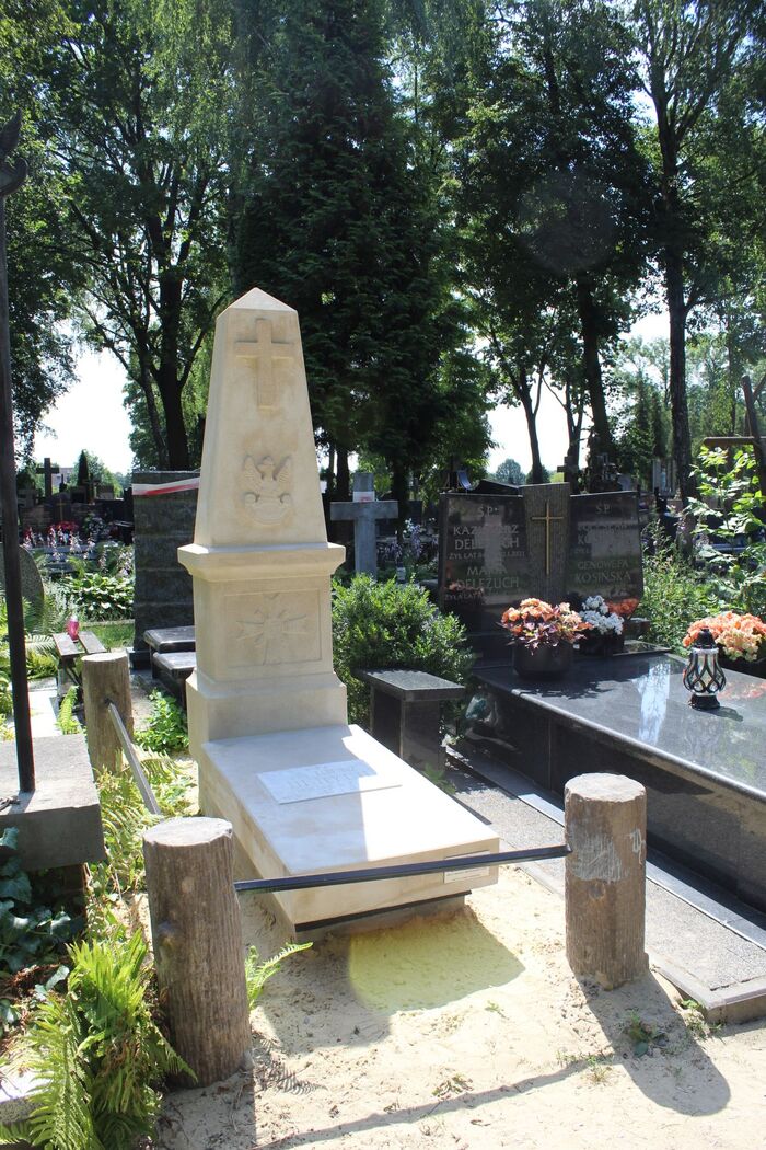 Grób po remoncie. Fot. S. Kostyra/IPN Lublin